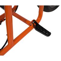vaikiskos transportas - Elektrinis motociklas SUPERMOTO, Orange - 12 nuotrauka