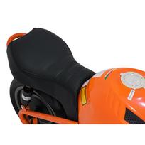 vaikiskos transportas - Elektrinis motociklas SUPERMOTO, Orange - 13 nuotrauka