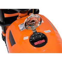 vaikiskos transportas - Elektrinis motociklas SUPERMOTO, Orange - 14 nuotrauka