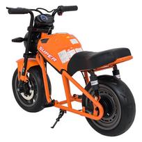 vaikiskos transportas - Elektrinis motociklas SUPERMOTO, Orange - 22 nuotrauka