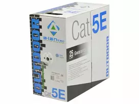 utp kabelis juodas - A-Lan Patch Cable UTP CAT 5e 305m Black - 5 nuotrauka