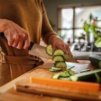 fiskars peiliu - Virtuvinis virėjo peilis „Fiskars“ 1014194, 20 cm - 5 nuotrauka