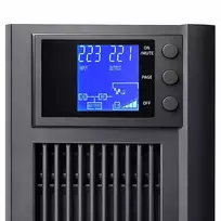 pure sine - Qoltec Pure Sine Wave UPS 3kVA 2400W AVR LCD 52642 - 4 nuotrauka