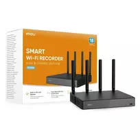 4 kanalu nvr - IMOU N118W 18-kanalų IP vaizdo įrašymo įrenginys Juodas (Black) - 6 nuotrauka