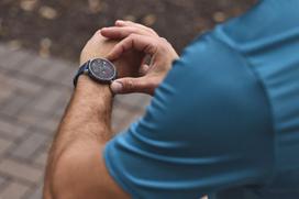 amazfit activ activ - Amazfit Active 3 Premium 41mm Mėlyna (Dark Blue) - 4 nuotrauka