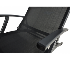 metalines kedes - Gultas RELAX Juoda - 4 nuotrauka