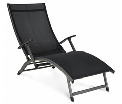 metalines kedes - Gultas RELAX Juoda - 5 nuotrauka