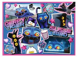 k pop demon hunters - Ravensburger K-Pop Demon Hunters Derpy & Sussie 12004758, 300 det. - 2 nuotrauka