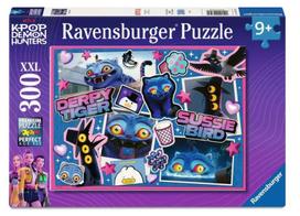 k pop demon hunters - Ravensburger K-Pop Demon Hunters Derpy & Sussie 12004758, 300 det. - 3 nuotrauka