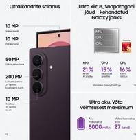 sim 5g - Samsung Galaxy Fold8 Ultra 5G 256GB Graphite (Juodas) - 2 nuotrauka