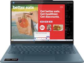 ryzen ai 7 - Lenovo Yoga 7 2-in-1 14AKP10, Ryzen AI 5 340, 16 GB, 512 GB, 14", WUXGA OLED Touchscreen, Tidal Teal (Žalsvai mėlyna) - 1 nuotrauka
