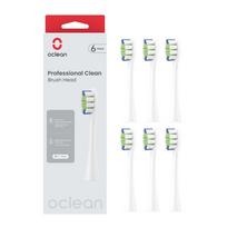 oclean galvutes - DANTŲ ŠEPETELIO ANTGALIAI Oclean P1C1 W06, 6 vnt, White - 3 nuotrauka