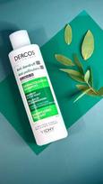 sampunas riebiems plaukams - VICHY DERCOS ANTI-DANDRUFF, šampūnas nuo pleiskanų normaliems ir riebiems plaukams, 200 ml - 4 nuotrauka