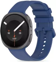 samsung watch 40 mm - Tech-Protect Silicone Evo silikoninis dirželis Samsung Galaxy Watch 8/9/Classic (40/44/46 mm), Tamsiai mėlynas (Navy Blue) - 1 nuotrauka