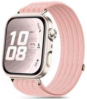 watch pro huawei - Tech-Protect nailono dirželis Huawei Watch Fit 3/4/4 Pro/5/5 Pro, šviesiai rožinė (Light pink) - 1 nuotrauka