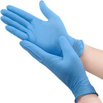 vienkartines pirstines - Vinyl Disposable Gloves With Powder M 100pcs - 3 nuotrauka