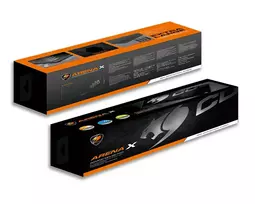 mouse pads 5mm - COUGAR ARENA X žaidimų pelės kilimėlis, 1000x400x5mm, Juodas (Black) - 6 nuotrauka
