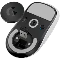 logitech superlight 2 - Logitech G PRO X SUPERLIGHT 2C Belaidė pelė žaidimams Balta (White) - 2 nuotrauka