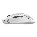 gaming pele - Vancer TENKO AKITSU MEDIUM Belaidė pelė žaidimams, 40 g, PixArt 3950, 8K Polling - balta (White) - 3 nuotrauka