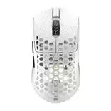 gaming pele - Vancer TENKO AKITSU MEDIUM Belaidė pelė žaidimams, 40 g, PixArt 3950, 8K Polling - balta (White) - 5 nuotrauka