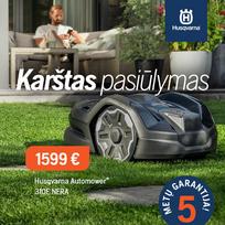 vejos robotsi - HUSQVARNA Automower 310E NERA - 15 nuotrauka
