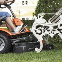 vejos traktorei - HUSQVARNA Rider R 214C - 8 nuotrauka