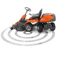 vejos traktorei - HUSQVARNA Rider R 214C - 10 nuotrauka