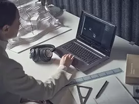 bang olufsen ausines - Bang & Olufsen Beocom Portal Juodas (Black) - 8 nuotrauka