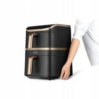 air fryer - Cosori Turbo Tower Pro Smart Single 10.8 L 2630 W Juoda (Black), Auksinė (Gold) - 3 nuotrauka