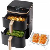 air fryer - Cosori Turbo Tower Pro Smart Single 10.8 L 2630 W Juoda (Black), Auksinė (Gold) - 5 nuotrauka