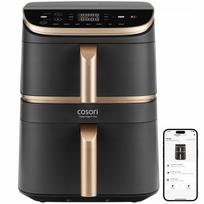 air fryer - Cosori Turbo Tower Pro Smart Single 10.8 L 2630 W Juoda (Black), Auksinė (Gold) - 6 nuotrauka