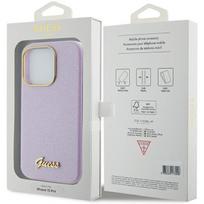 deklas iphone 15 pro guess - Guess "Glitter Full Wrapped Case iPhone 15 Pro Max" Lilac - 2 nuotrauka