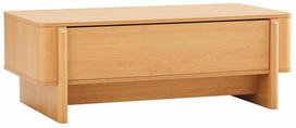 Kavos staliukas Home4you Morben, ruda sp., 110 cm x 60 cm x 40 cm
