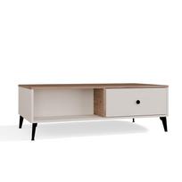 Kavos staliukas Point 2S, ąžuolo sp./kašmyro sp., 110 cm x 60 cm x 37 cm