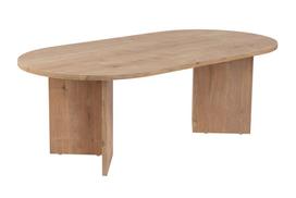 Kavos staliukas Nordure Sable, rusva sp., 60 cm x 119 cm x 40 cm