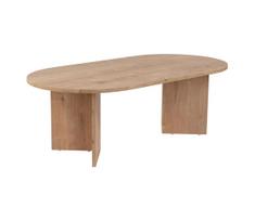 sabalas - Kavos staliukas Nordure Sable, rusva sp., 60 cm x 119 cm x 40 cm - 2 nuotrauka