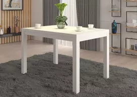 Kavos staliukas ADRK Olaf 2, balta sp., 120 cm x 80 cm x 80 cm