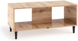 Kavos staliukas ADRK Livia 11, ąžuolo sp., 100 cm x 55 cm x 52.5 cm