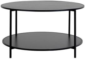 stalas nordic - Kavos staliukas House Nordic Vita, juoda sp., 80 cm x 80 cm x 45 cm - 1 nuotrauka