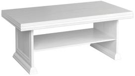 Kavos staliukas Gala Meble Kora KL2, balta sp./pušies sp, 125 cm x 65 cm x 53 cm