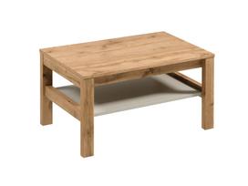 Kavos staliukas Gala Meble Indygo, ąžuolo sp./smėlio sp., 90 cm x 54 cm x 45 cm