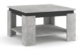 Kavos staliukas Tinto, balta sp./pilka sp., 68 cm x 68 cm x 41.5 cm