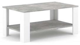 Kavos staliukas Tagus, balta sp./pilka sp., 100 cm x 60 cm x 44 cm