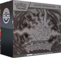 pokemon korteles - Pokemon TCG Mega Evolution Pitch Black Elite Trainer Box - 1 nuotrauka