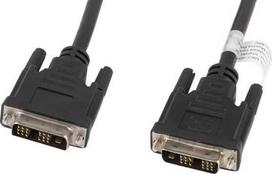 LANBERG DVI-D kabelis 3m Juodas (Black) / CA-DVIS-10CC-0030-BK