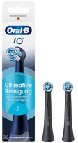 oral b io 2 - Oral-B iO Ultimate Clean dantų šepetėlio galvutė 2 vnt Juoda (Black) - 1 nuotrauka