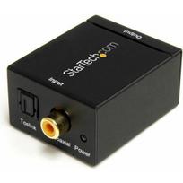 av laidas - StarTech Toslink į RCA (Cinch) adapteris Juodas (Black) SPDIF2AA - 1 nuotrauka