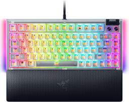 keyboard 75 - Razer BlackWidow V4 75% Phantom White Edition (Balta) - 1 nuotrauka