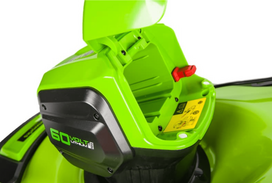 akumuliatoriu 60v - Greenworks gd60lm46hpk4 - 6 nuotrauka