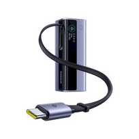 usb c kabelis - Baseus EnerGeek GR11 20000 mAh 145W Pilkas (Gray) - 1 nuotrauka